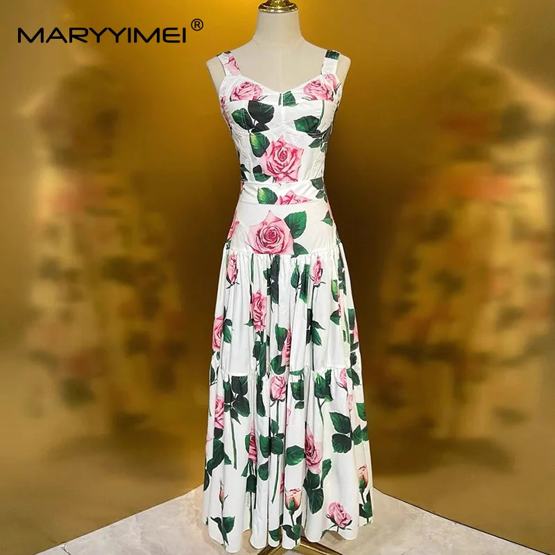 Romper Floral Print - MARYYIMEI Modischer Anzug mit Blumenmuster und