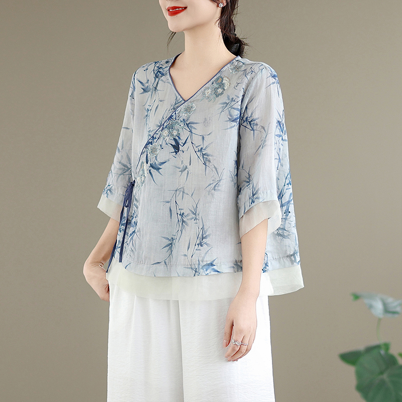 Elegantes Baumwoll-Leinen-Set  – Linen Pant Wide Bewertung und Preis
