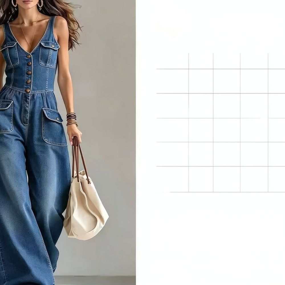Damen Casual Washed Denim Jump – Jumpsuit Linen Relaxed Bewertung und Preis