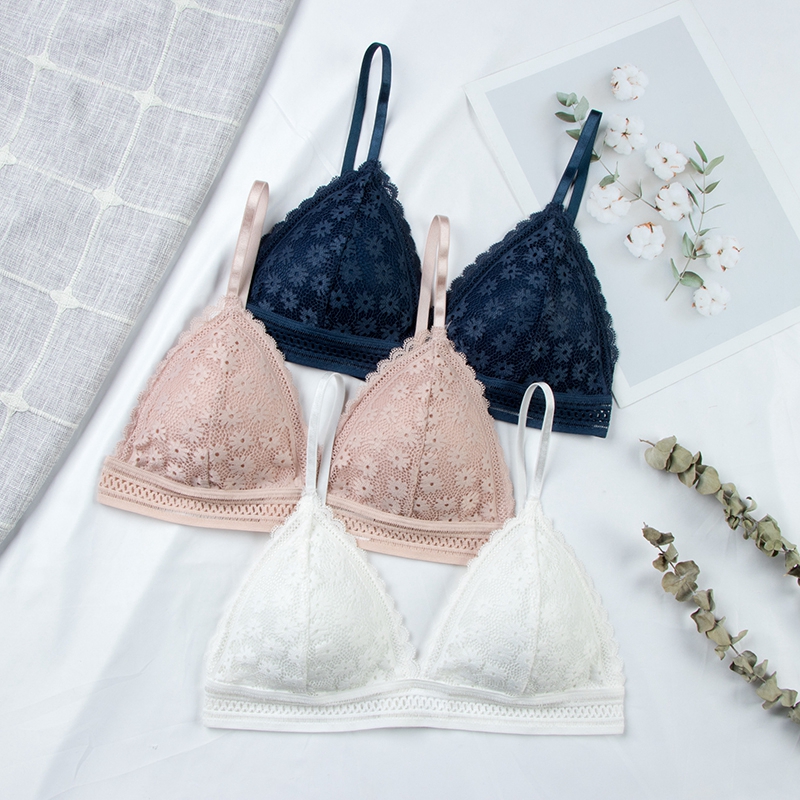 Sexy Floral Spitze Bh Top Für  – Bralette Triangle Set Bewertung und Preis