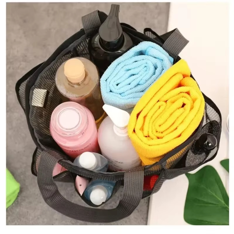 Tragbare Netz-Duschbeutel-Hand – Tote Bag Beach Bewertung und Preis