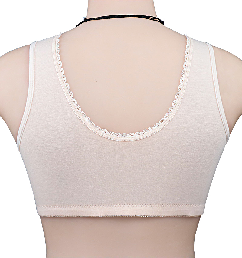 Vollständig bedeckende Baumwol – Bralette Triangle Set Bewertung und Preis